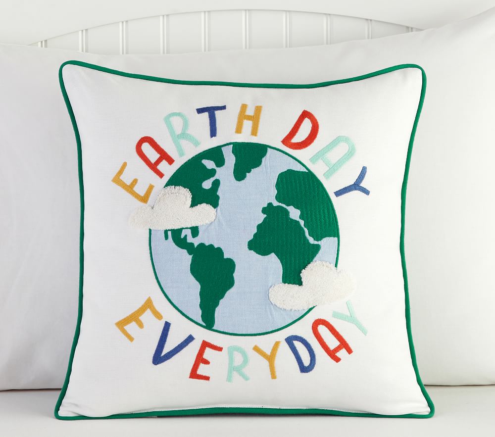 Earth Day Decorative Pillow
